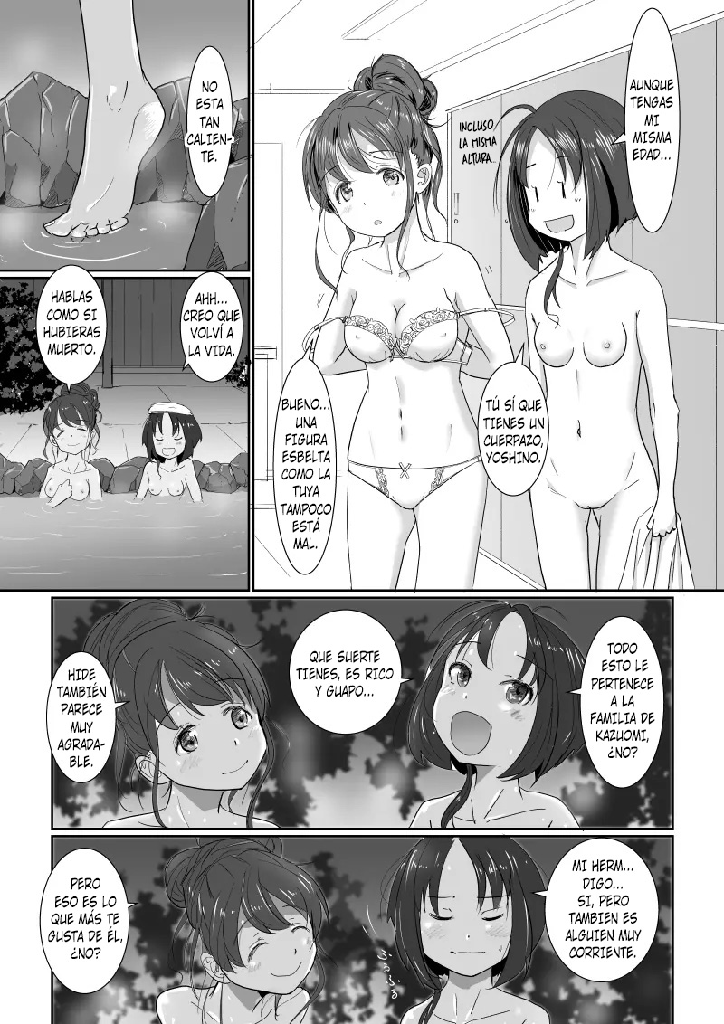 Onsen Swap Ryokou ~ Demo Koibito wa Uso de Honto wa Imouto!? | Viaje Swinger a las Aguas Termales ~ ¿¡Sólo que En Realidad no es Mi Novia, Sino Mi Hermana Menor!? page 10 full