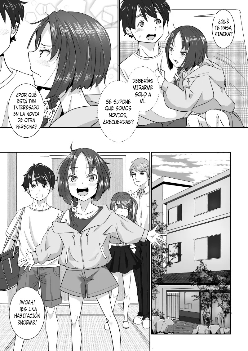 Onsen Swap Ryokou ~ Demo Koibito wa Uso de Honto wa Imouto!? | Viaje Swinger a las Aguas Termales ~ ¿¡Sólo que En Realidad no es Mi Novia, Sino Mi Hermana Menor!? page 8 full