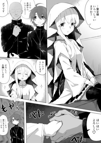 聖女様が寝取られて日常的に他の男とセックスしてしまう cover
