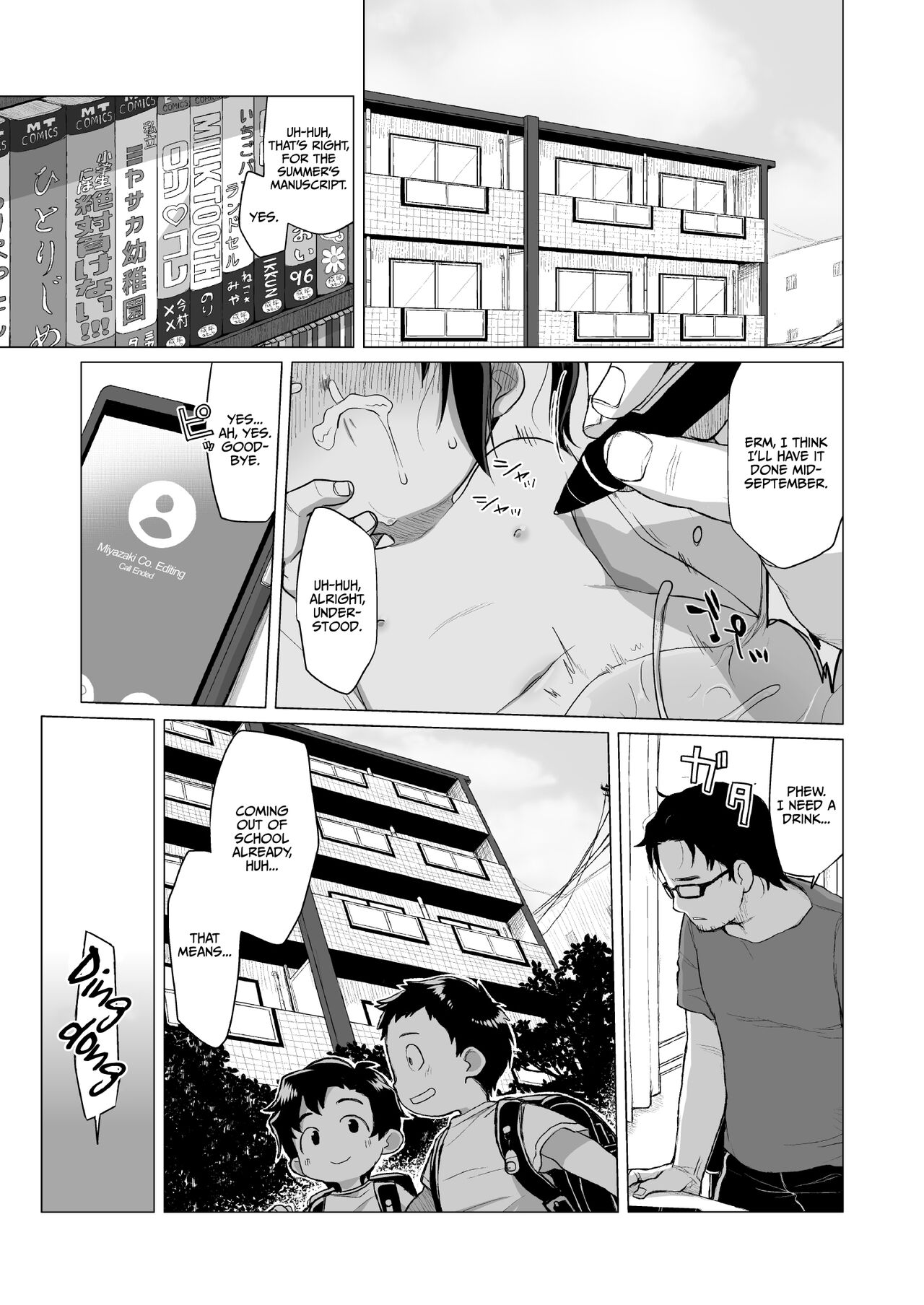 Uchi no Tonari no Shougakusei wa Kinpatsu Hekigan Ecchi Suki | The Girl Next Door Is A Blue-eyed Blonde That Loves Sex page 2 full