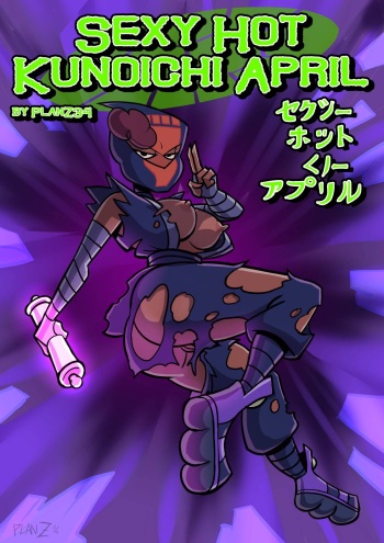 Sexy Hot Kunoichi April cover