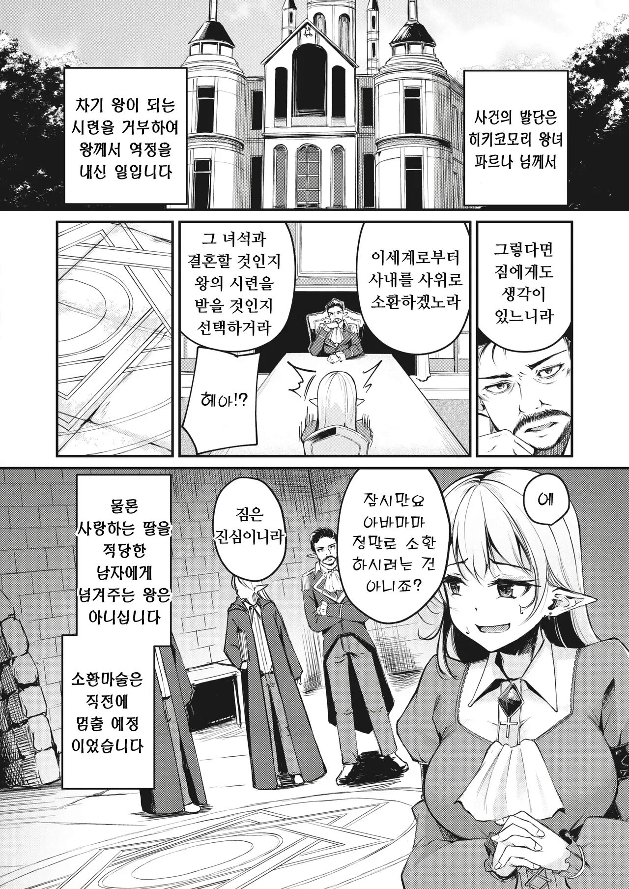 Hakoiri Elf no Oujo-sama | 규중 엘프의 왕녀님 page 4 full
