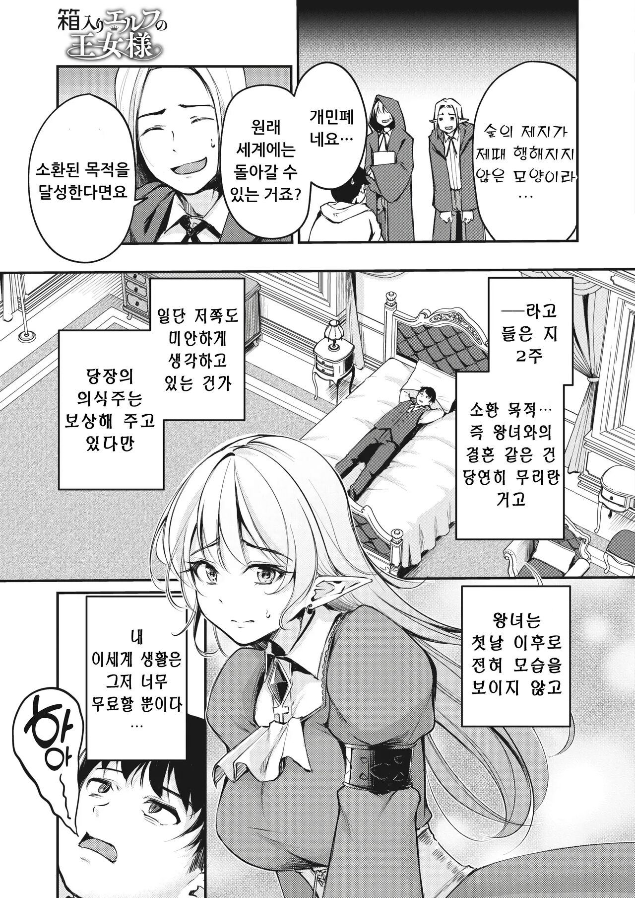 Hakoiri Elf no Oujo-sama | 규중 엘프의 왕녀님 page 5 full
