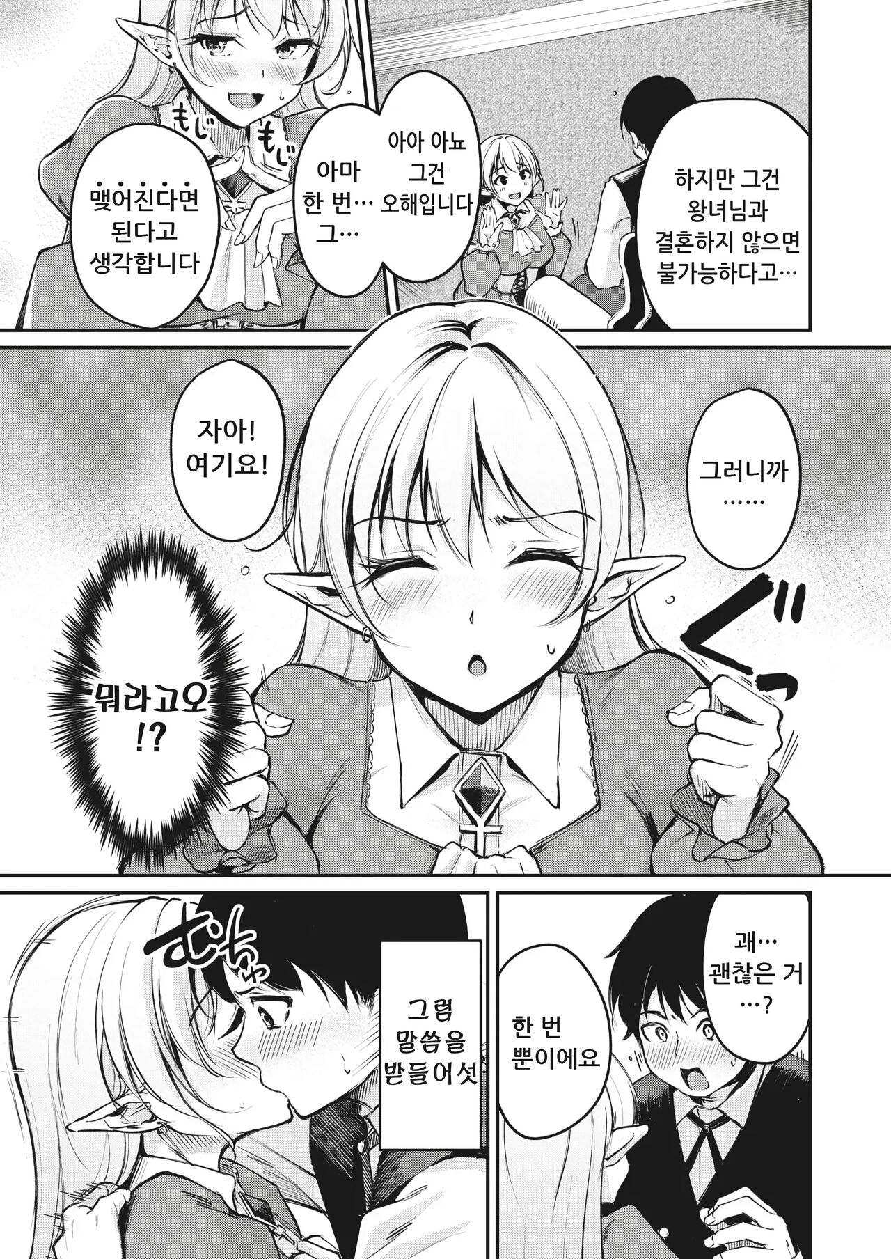Hakoiri Elf no Oujo-sama | 규중 엘프의 왕녀님 page 9 full