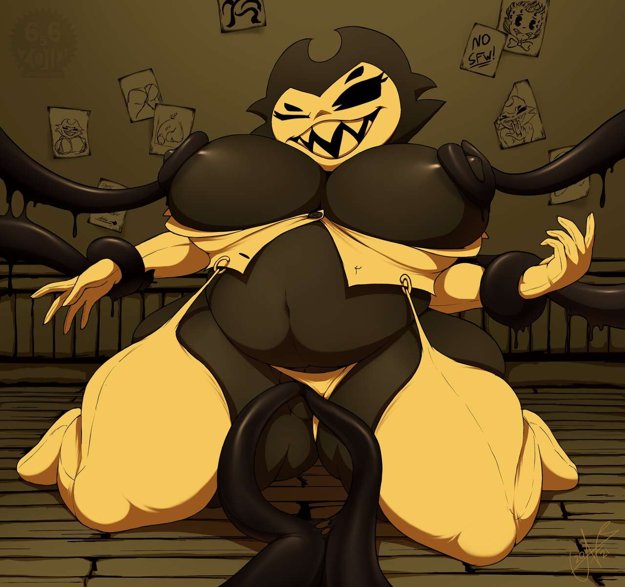 Female Bendy page 8 full