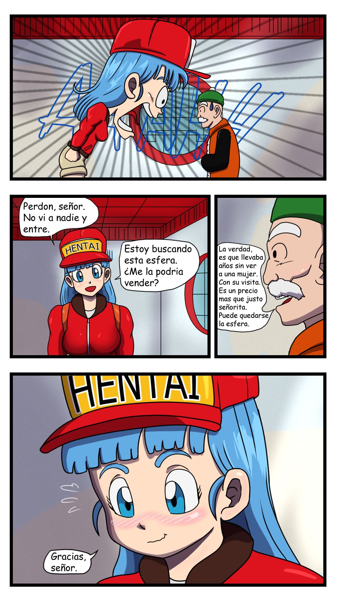 LA BUSQUEDA DE BULMA page 4 full
