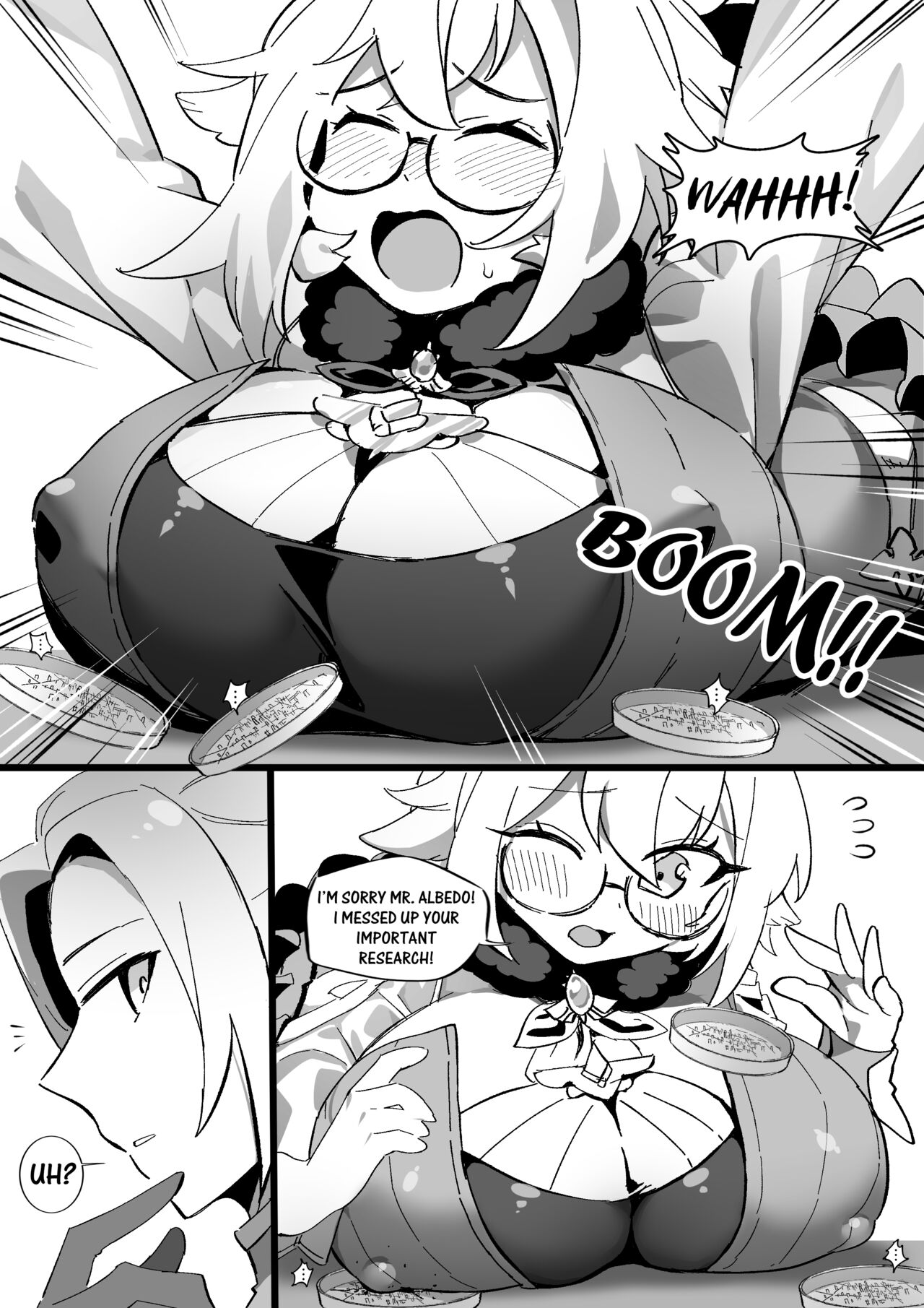 Albedo &amp; Sucrose's Isekai Observation Research Report page 4 full