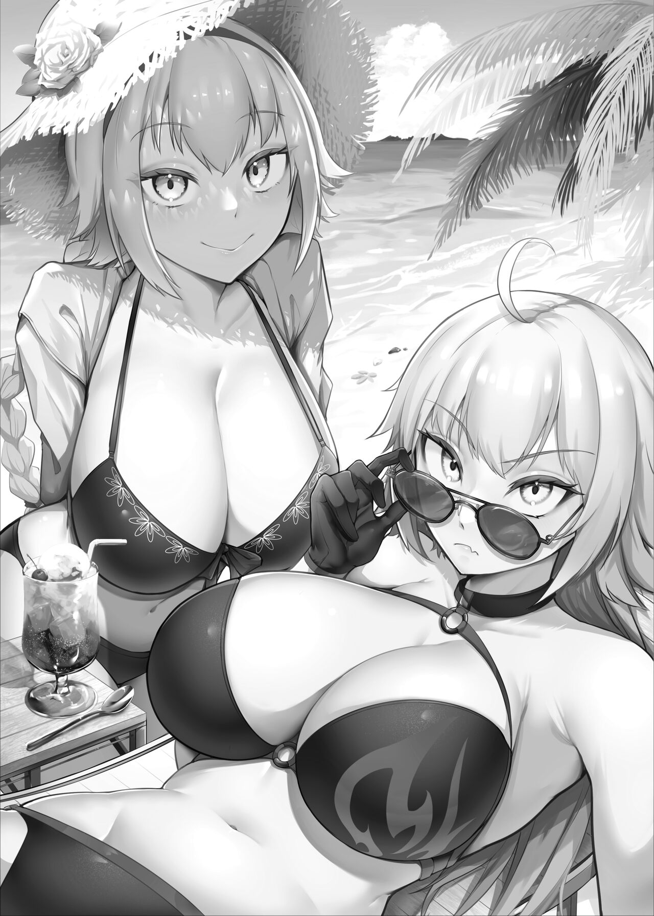 Chaldea Dosukebe Massage-bu Jeanne &amp; Jeanne Alter Hen | 칼데아 개음란 마사지부 Jeanne &amp; Jeanne Alter편 page 2 full