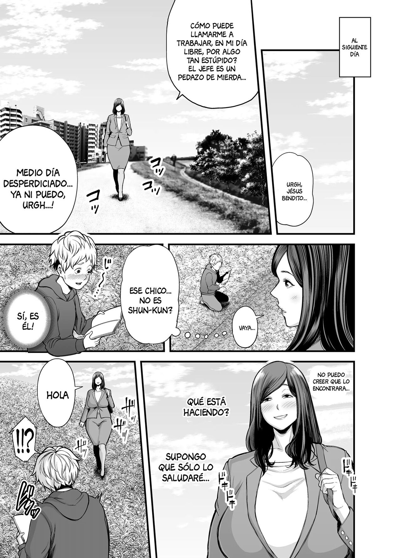 Toshishita Chin Kui Obasan | Oficinista busca un pene más joven page 10 full