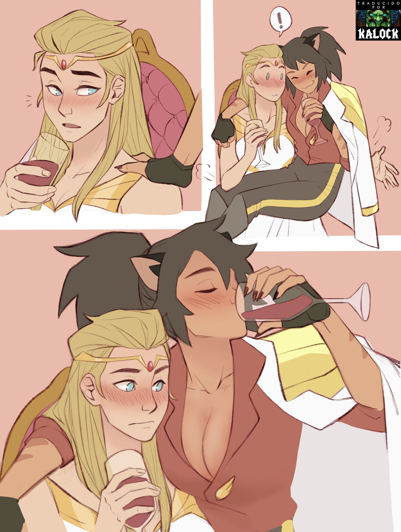 Catradora Comic page 1 full