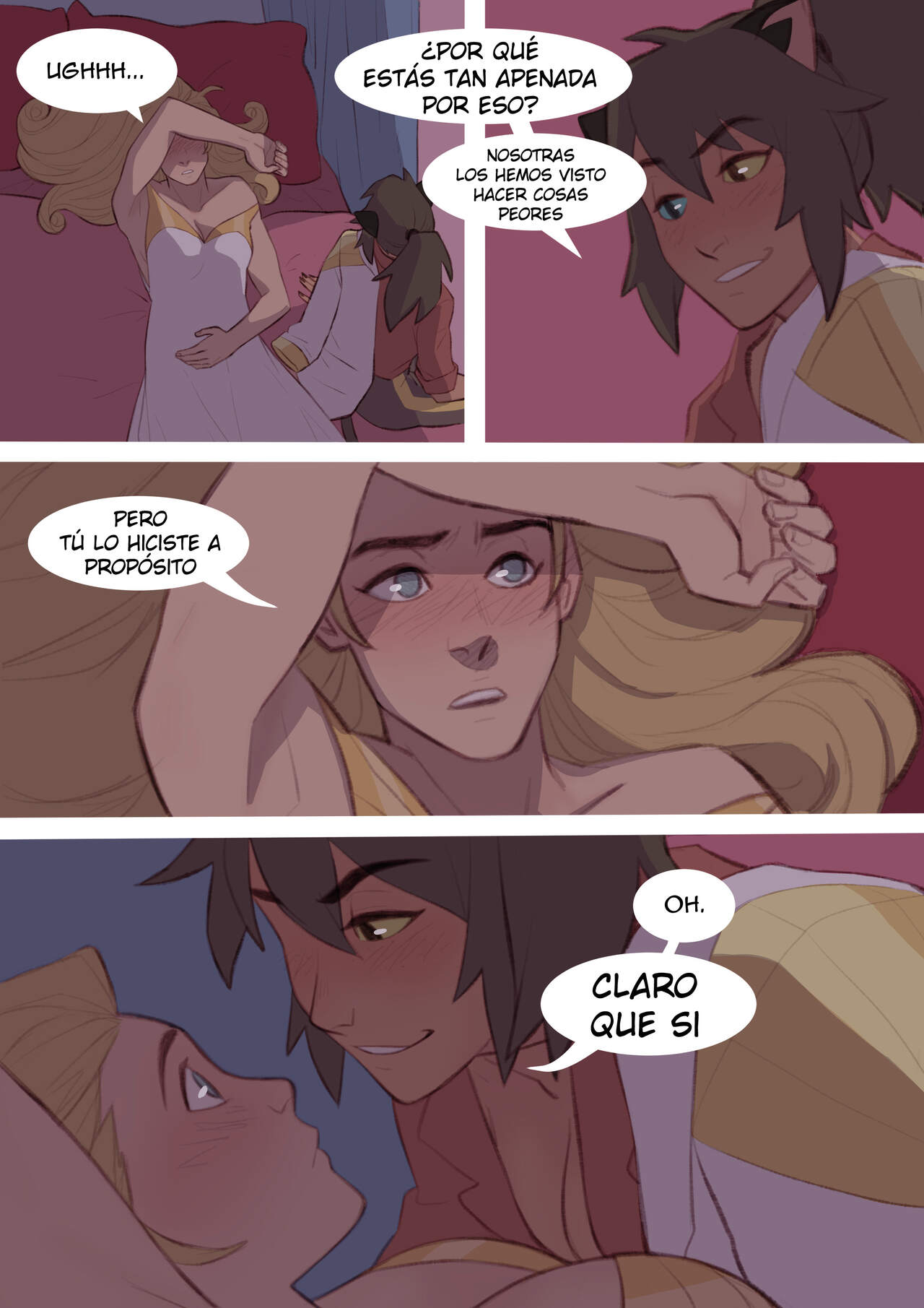 Catradora Comic page 4 full