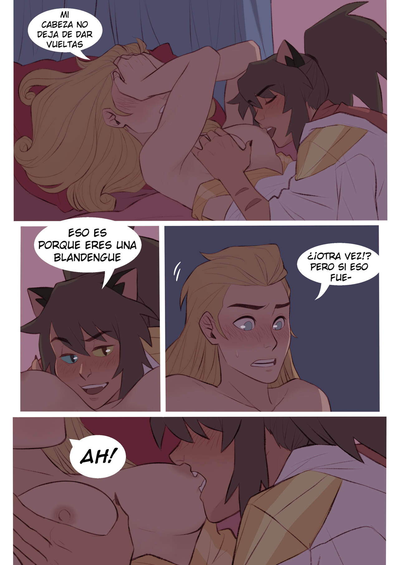Catradora Comic page 6 full