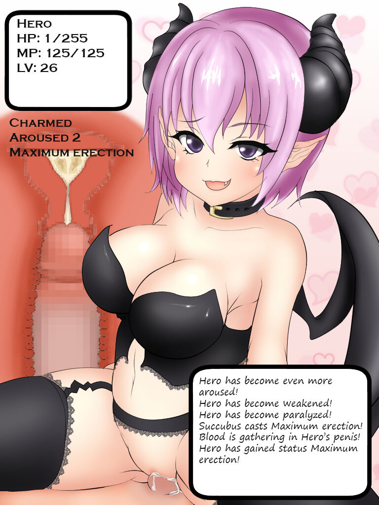 "RPG Sentou-fuu" Succubus ga Arawareta! | RPG battle style: A succubus appeared! page 8 full