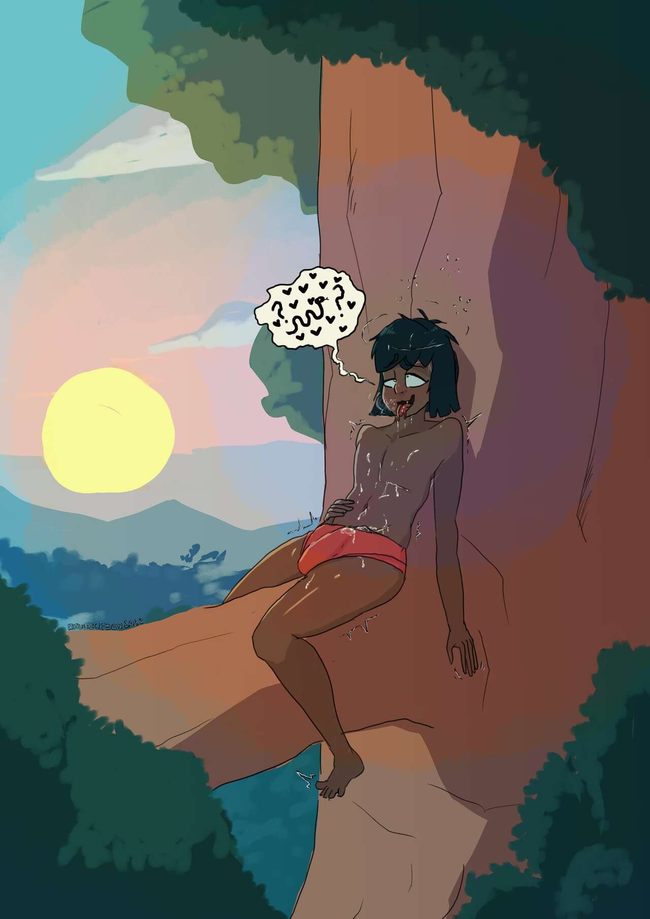 Djuuicebox - Kaa x Mowgli 2 page 4 full