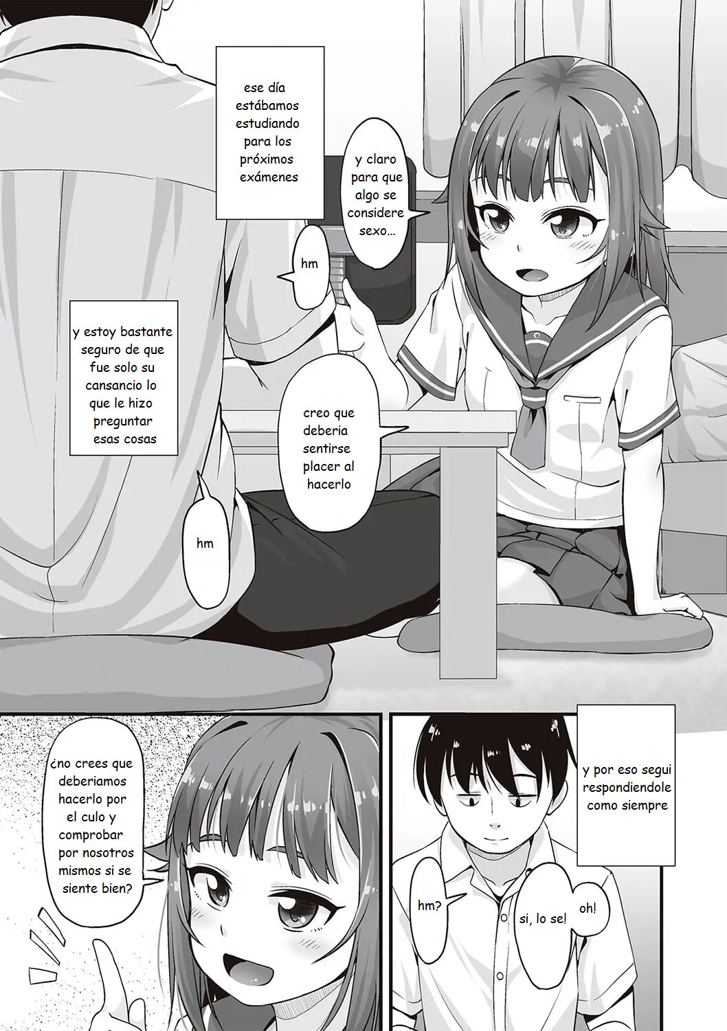 Anal wa Sex ni Hairimasu ka？Cap. 1-4, 9 page 10 full