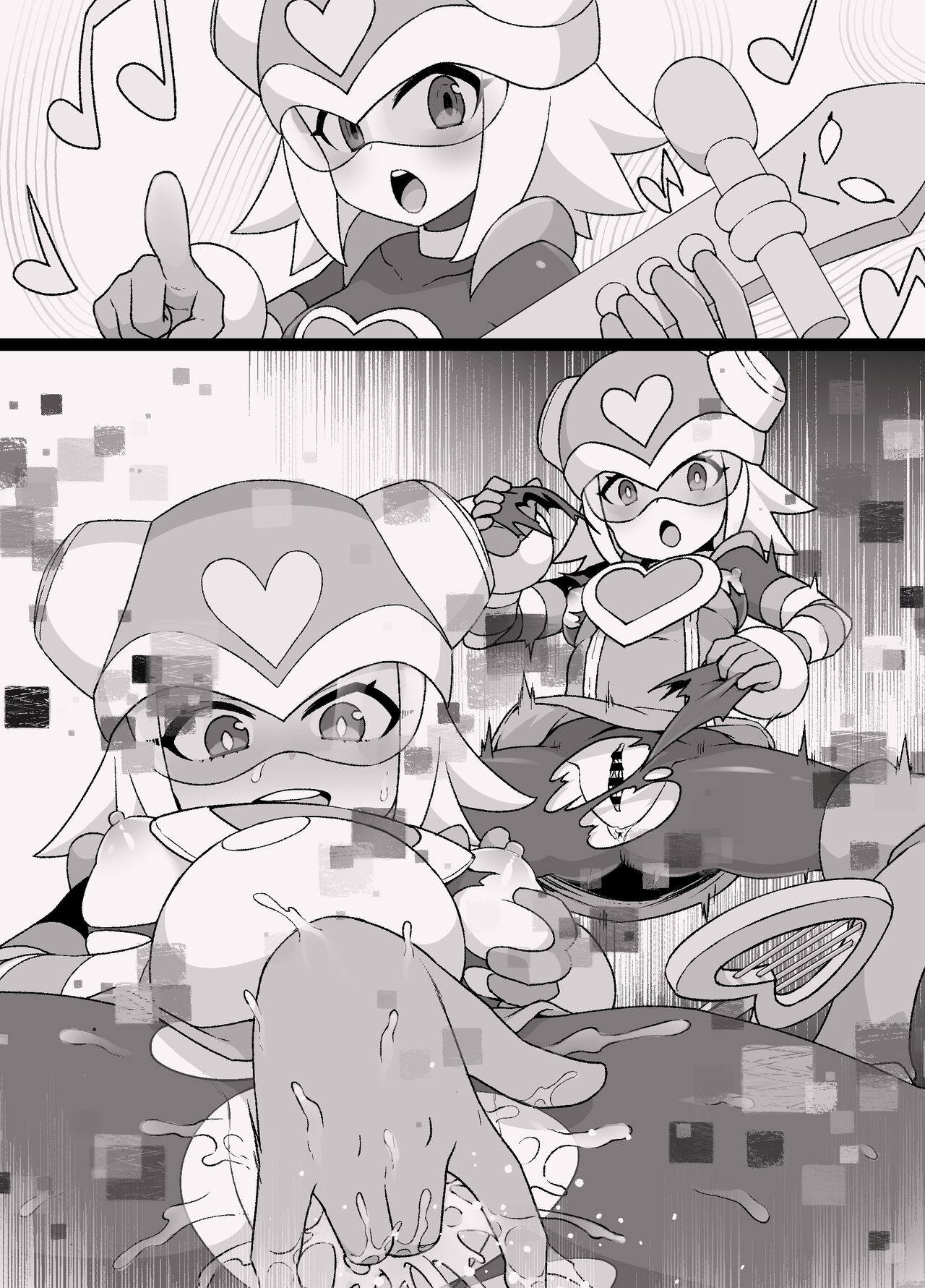 流星のロックマンMCハープ・ノート 4P ※NTR＆ビッチ化 page 6 full