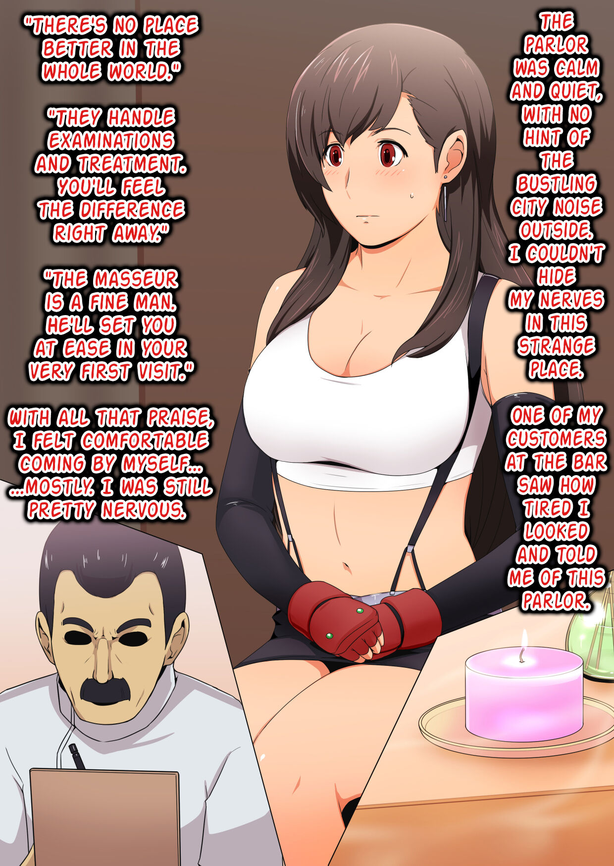 Melty Skin Ladies Vol. 23 ~Tifa and the Sketchy Masseur~ page 3 full