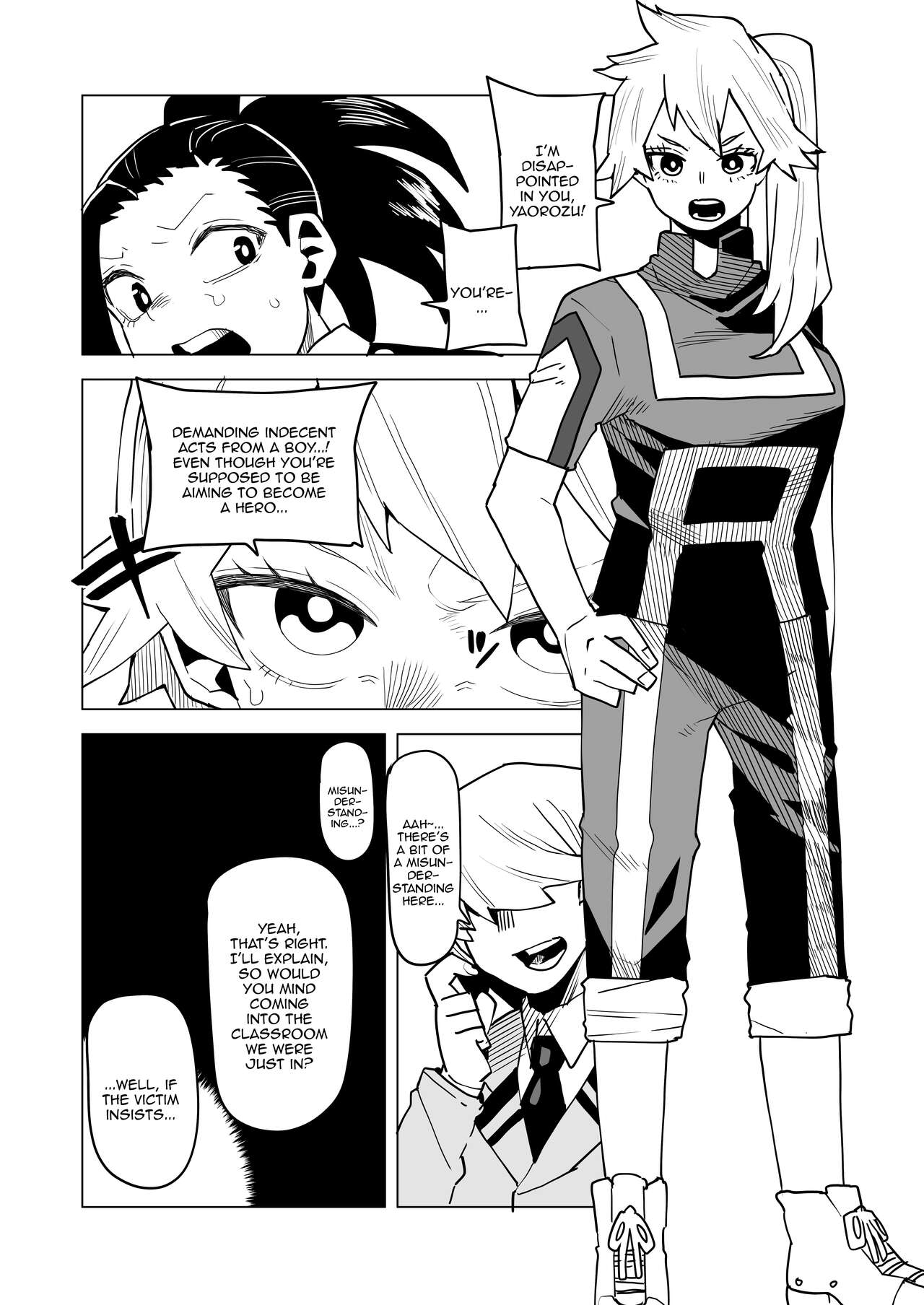 Teisou Gyakuten Mono Kendo Itsuka no Baai | Inverted Morality Hero Academia ~ Kendo Itsuka's Case ~ page 5 full