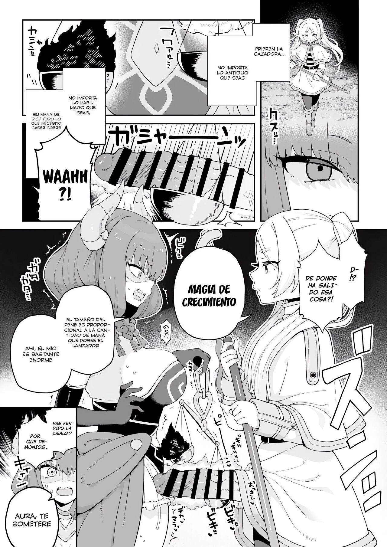 Chinpo ga Haeru Mahou da yo. | Magia que hace crecer una polla gigante page 2 full