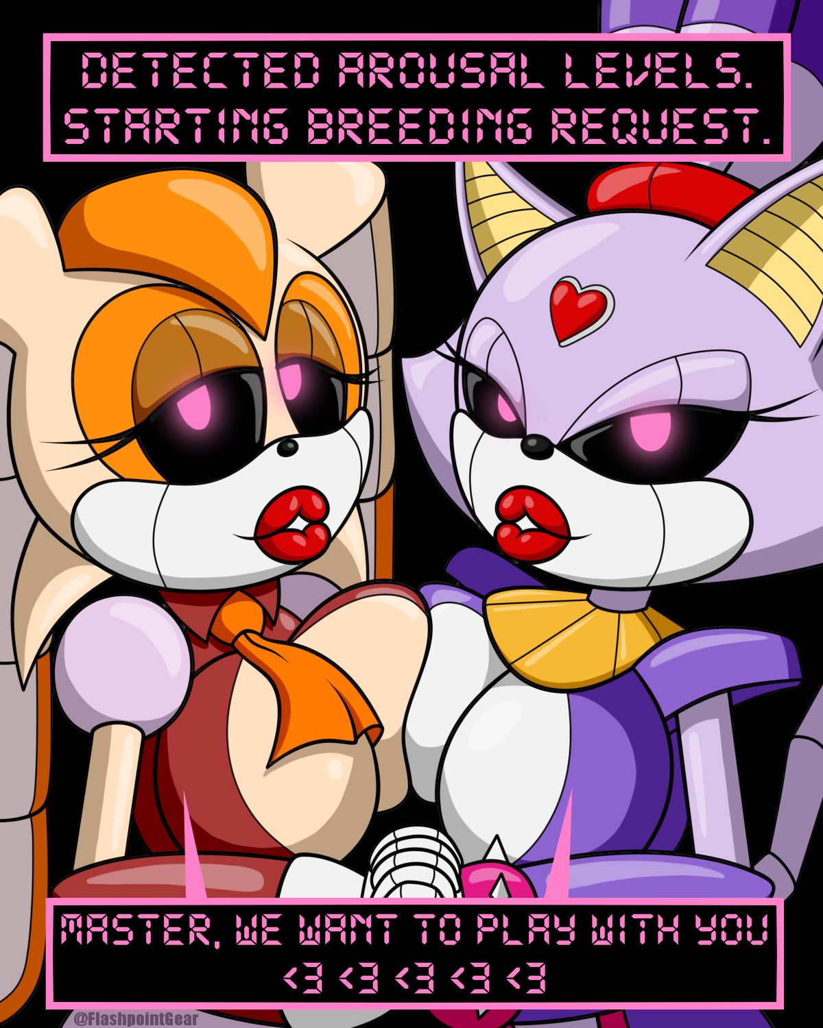 Robotized, Gals, Series page 6 full