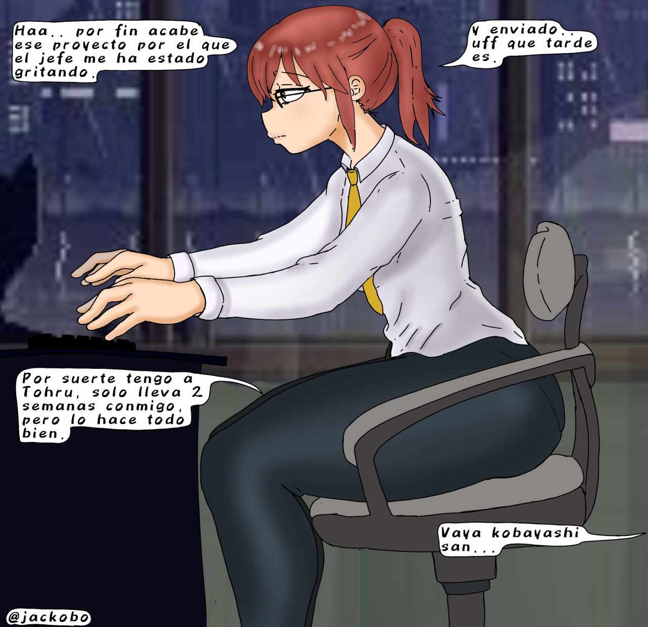 Kobayashi-san labor insemination. page 1 full