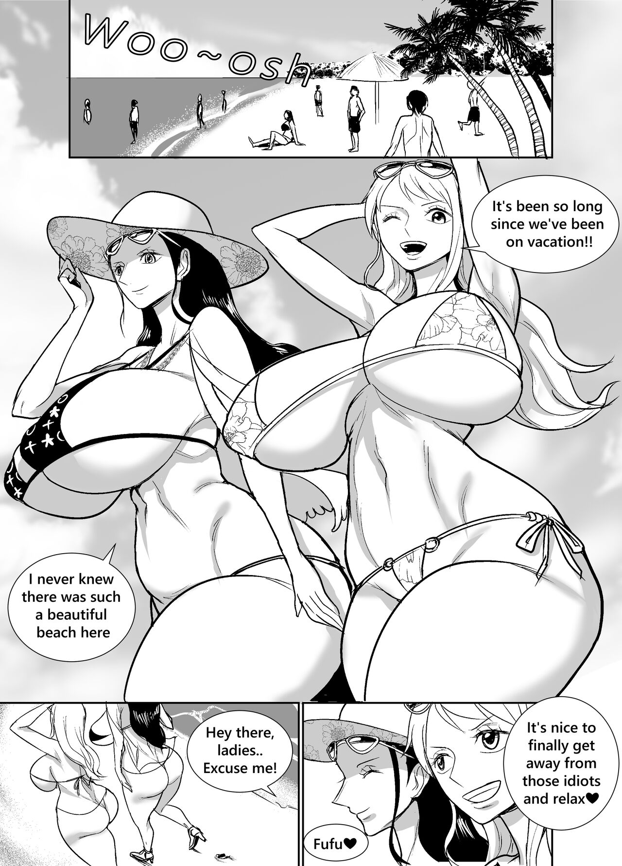 NamiRobi OneShota Vacance | NamiRobi OneShota Vacation page 3 full