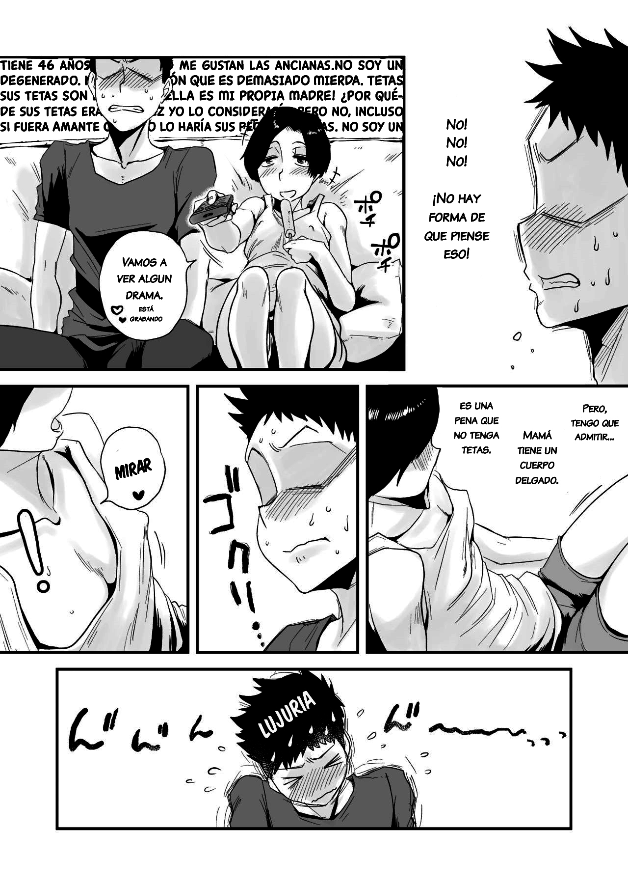 46-sai Hinnyuu Haha to no Kinshin SEX page 4 full