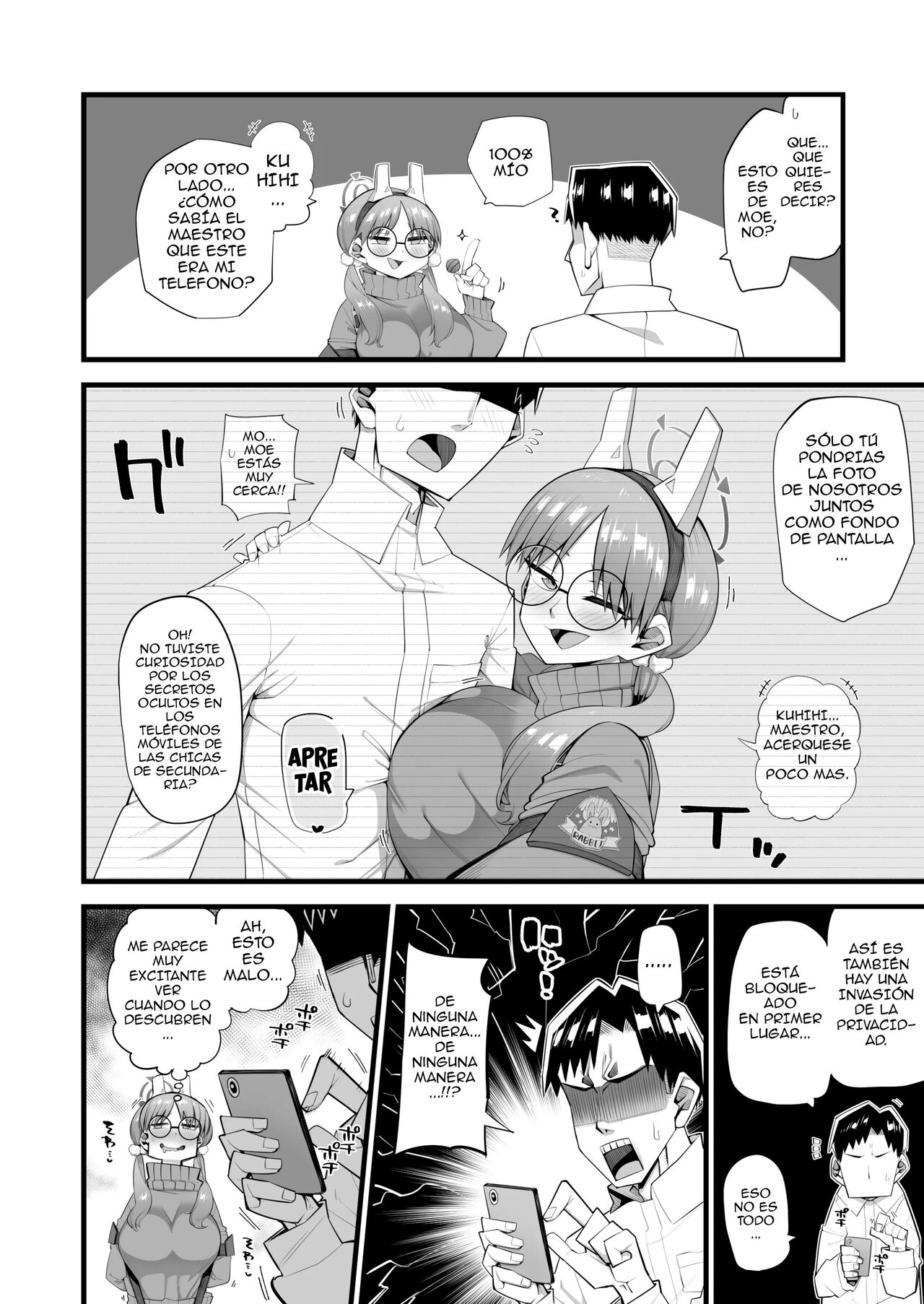 Moe wa Sensei de Hametsu shitai | Moe quiere destruir a su profesor 1 page 3 full