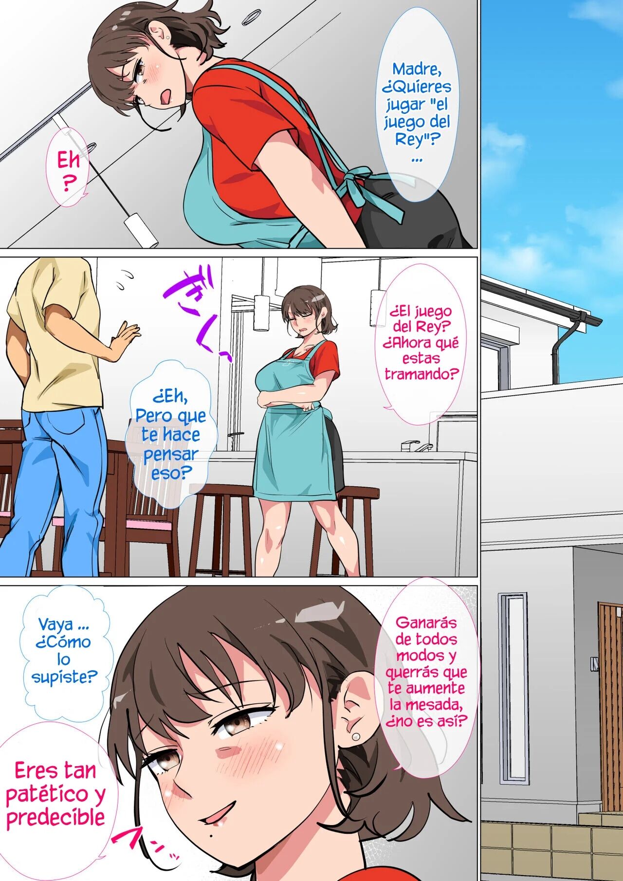 Ousama Game no Meirei de Haha to Sex Shita Hanashi | I Ordered My Mom to Have Sex with Me in King's Game page 5 full
