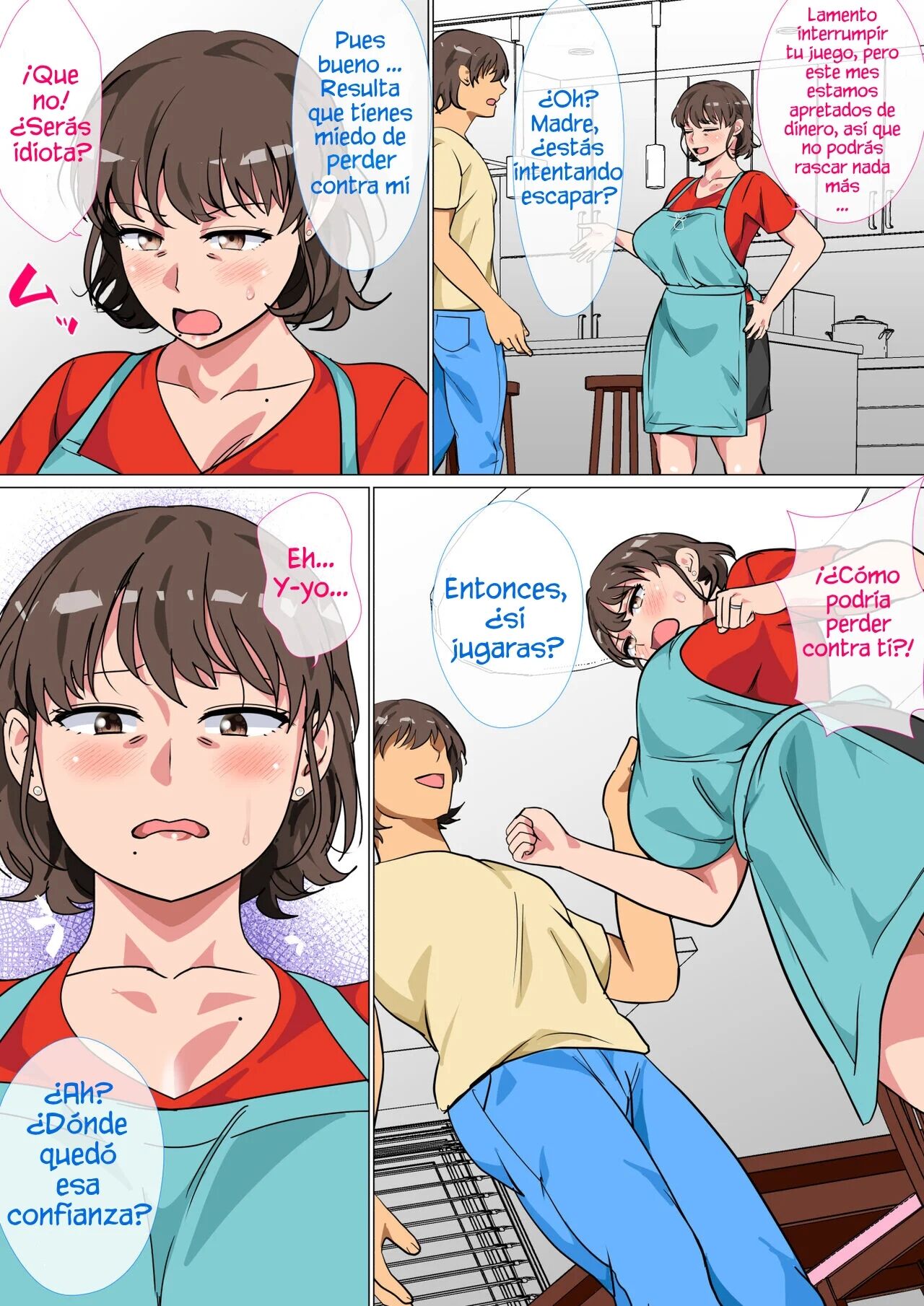 Ousama Game no Meirei de Haha to Sex Shita Hanashi | I Ordered My Mom to Have Sex with Me in King's Game page 6 full