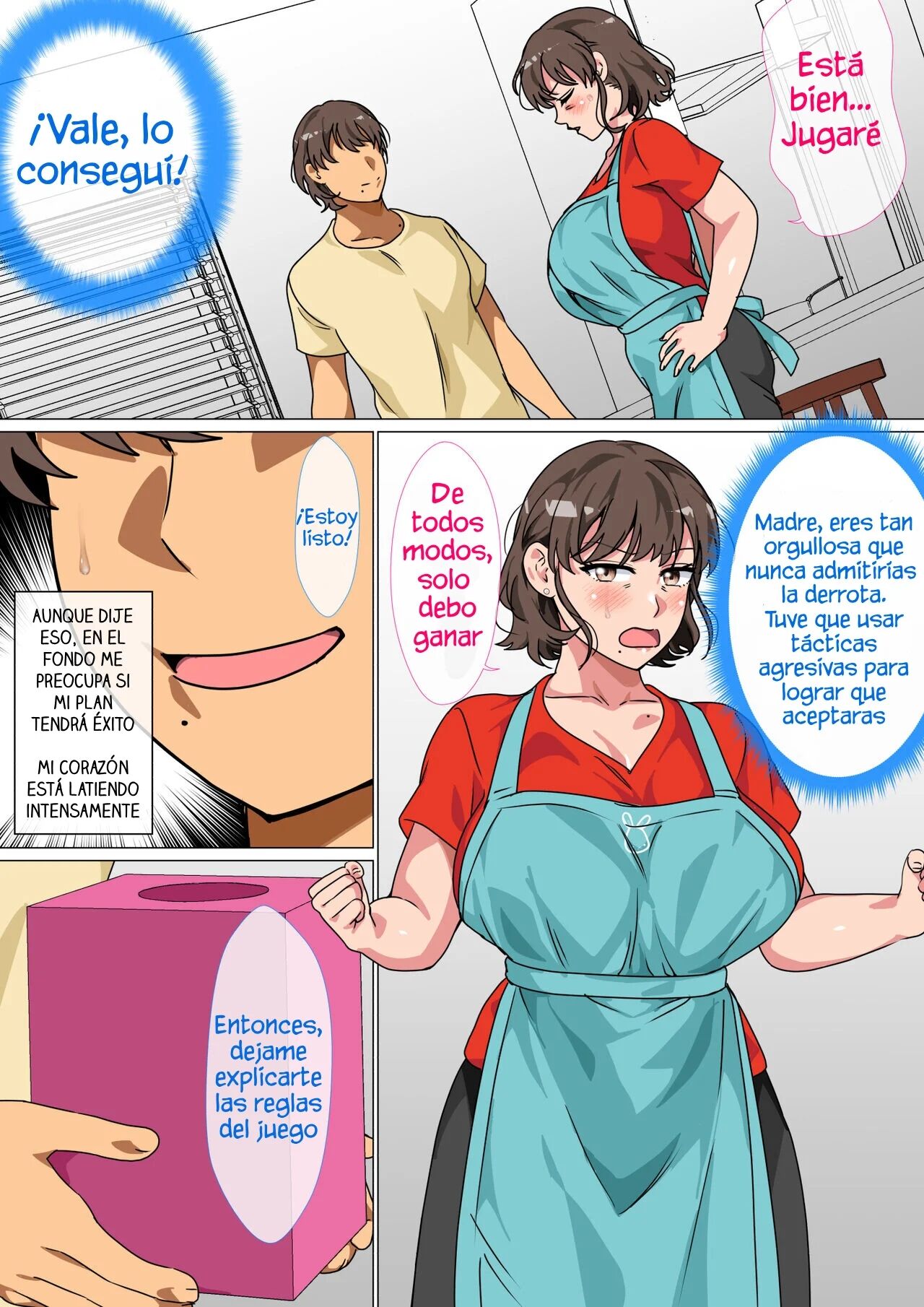 Ousama Game no Meirei de Haha to Sex Shita Hanashi | I Ordered My Mom to Have Sex with Me in King's Game page 7 full