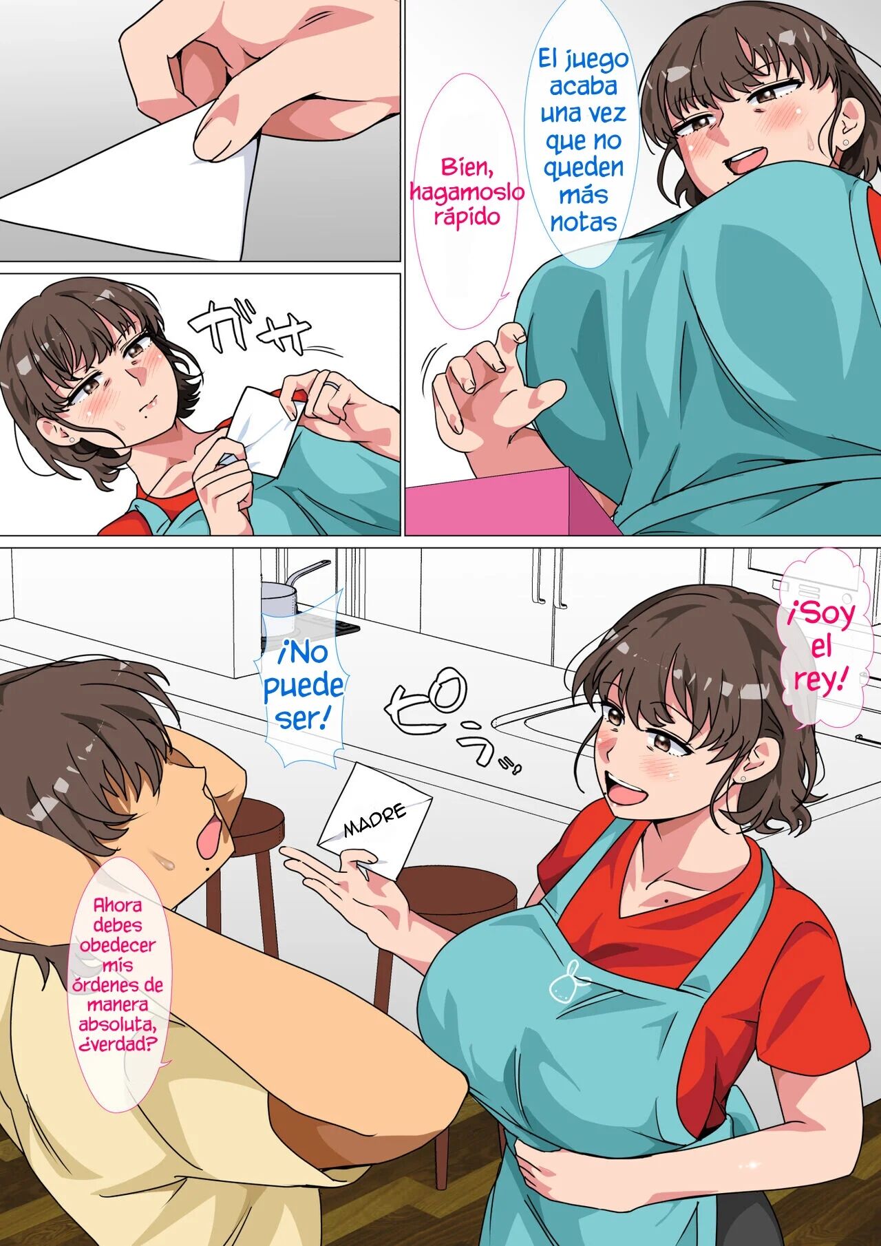 Ousama Game no Meirei de Haha to Sex Shita Hanashi | I Ordered My Mom to Have Sex with Me in King's Game page 9 full