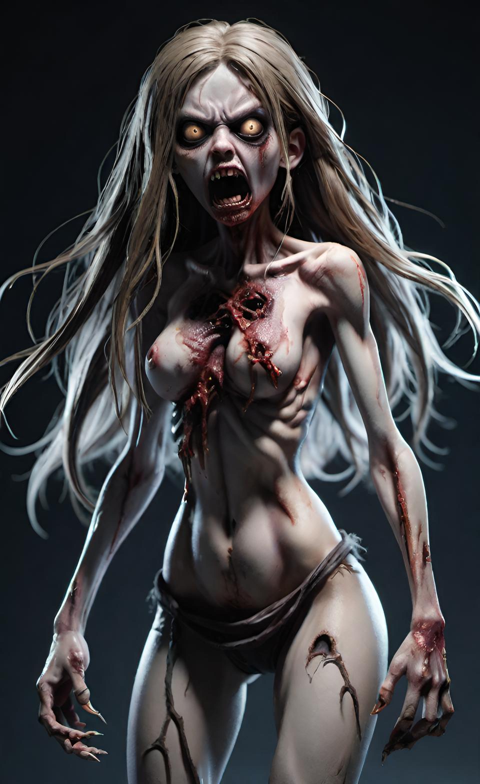 Women Undead, Zombies, Demons, Ghosts  Part page 1 full