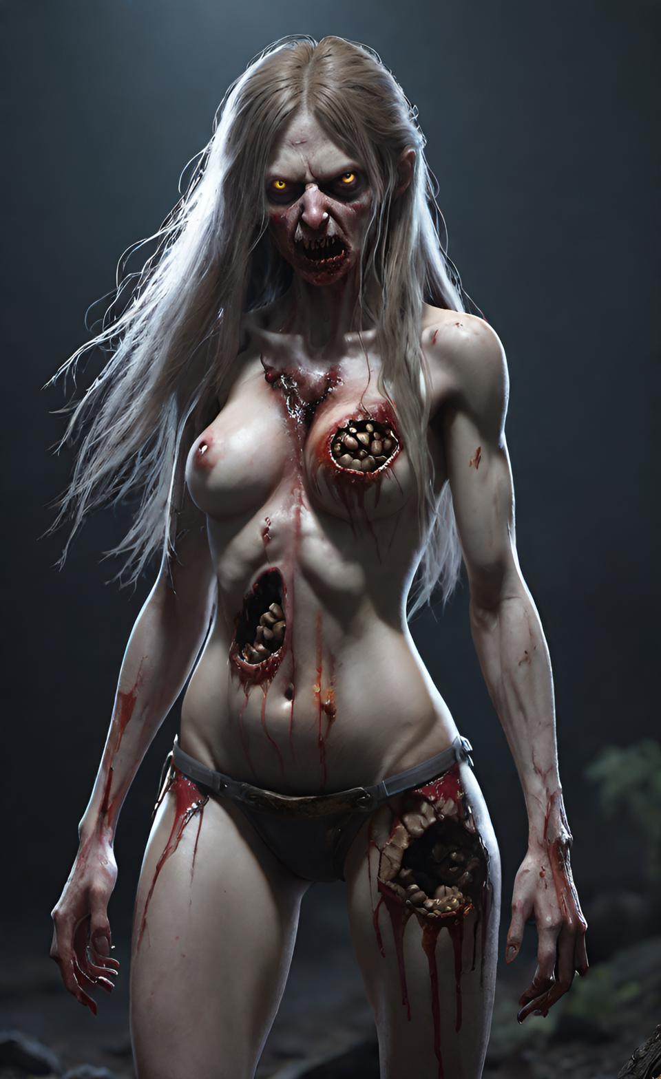 Women Undead, Zombies, Demons, Ghosts  Part page 5 full