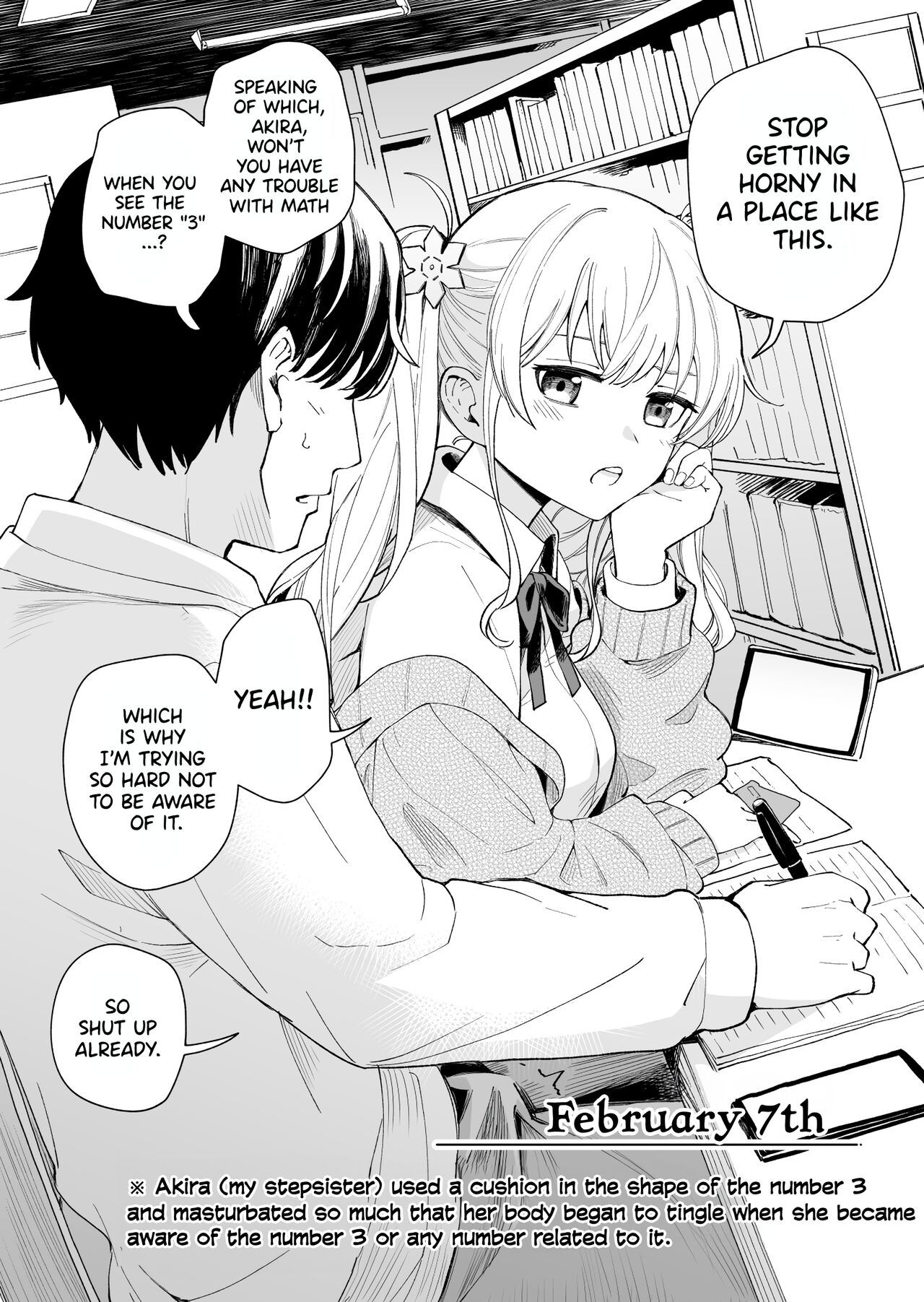 A Younger Stepsister Who Only Has Sex With Me on Days That are Divisible by 3 or on Days That Include The Number 3. page 9 full