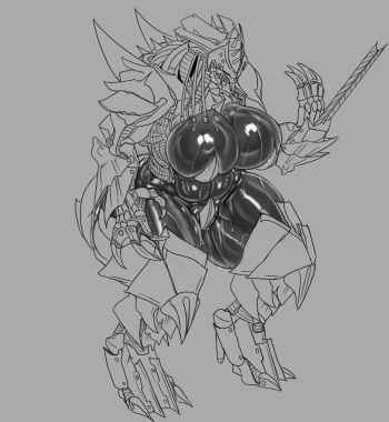 Mecha Commission cover