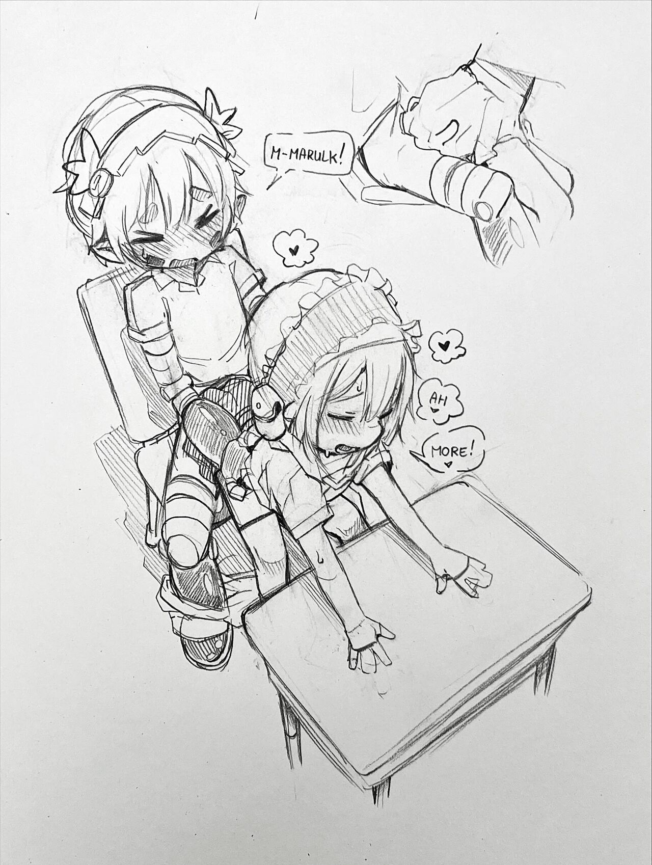 Reg and Marulk get friendly page 4 full