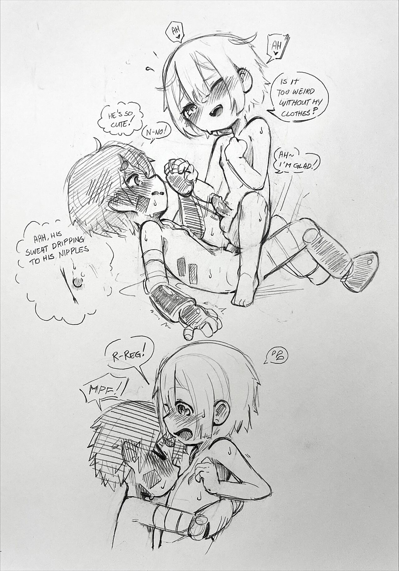 Reg and Marulk get friendly page 7 full