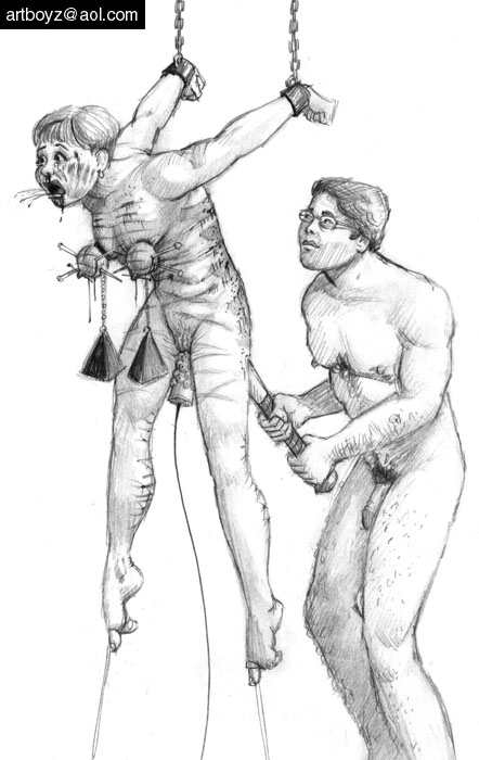 Artboyz-Torture and bondage drawings page 7 full