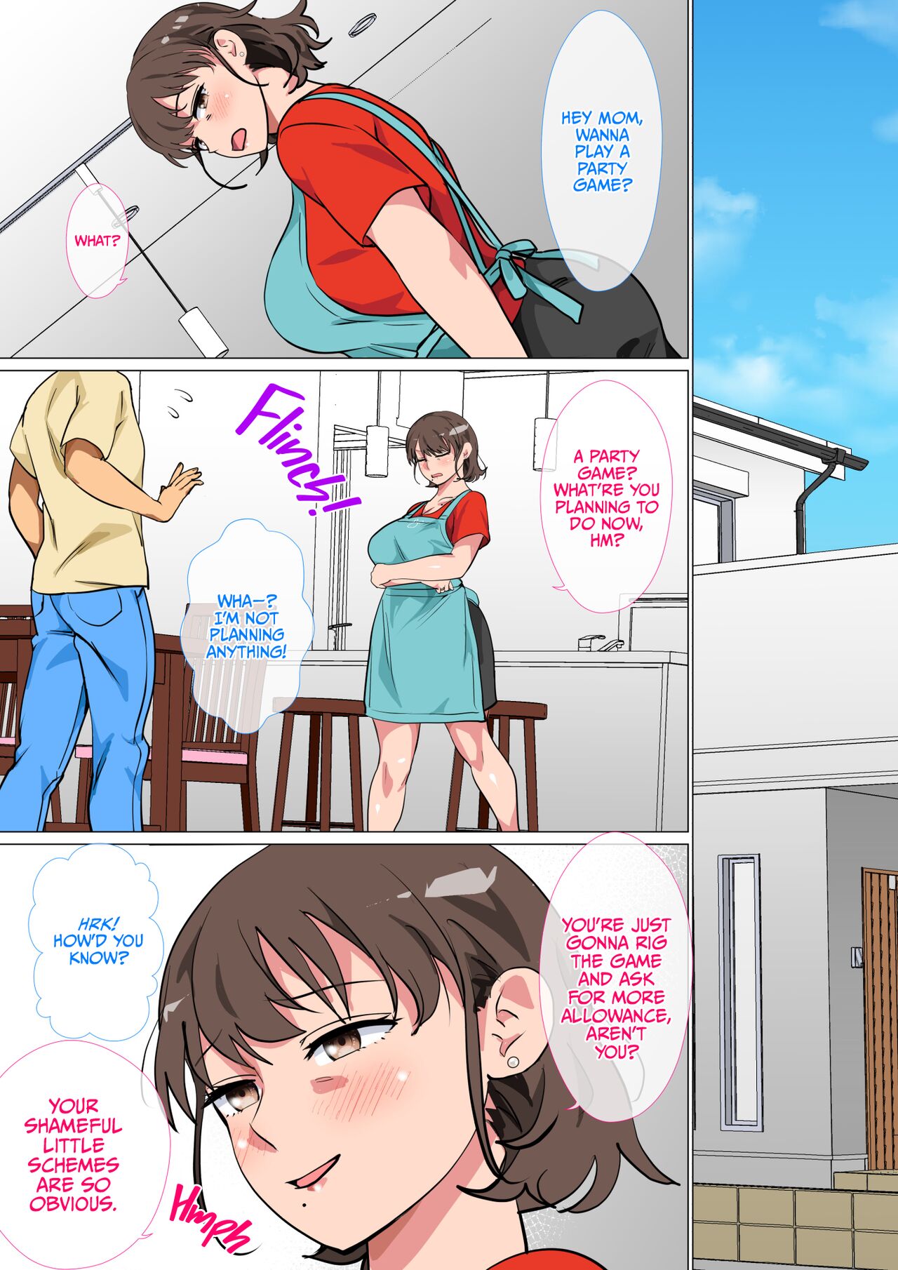 Ousama Game no Meirei de Haha to Sex Shita Hanashi | I Ordered My Mom to Have Sex with Me in King's Game page 6 full