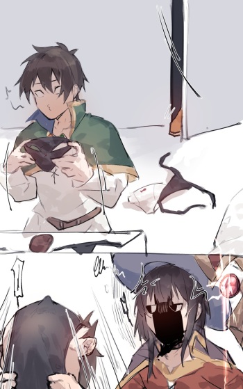 Kazuma x Megumin cover