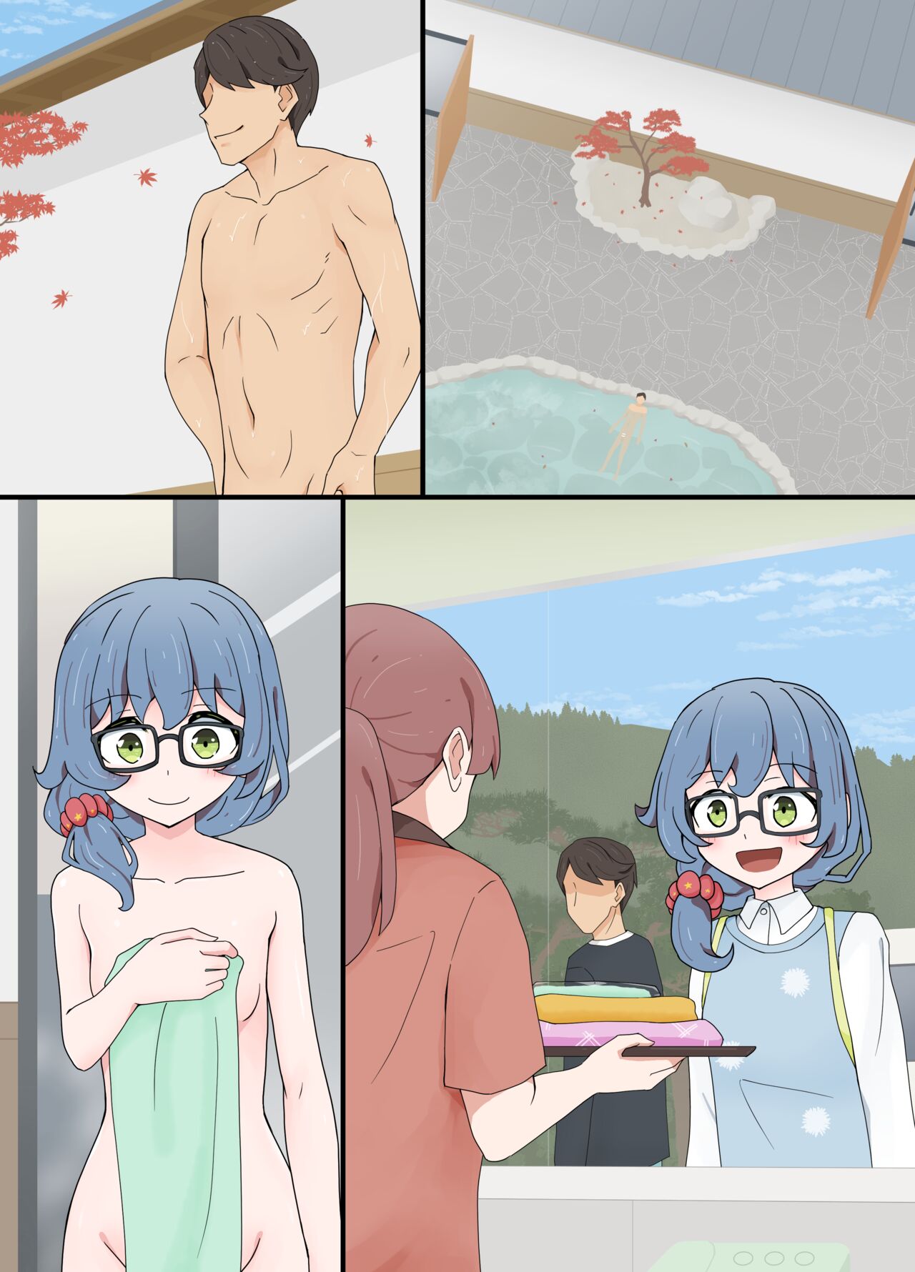 Mixed Bathing Onsen Lock + Textless + Bonus page 10 full