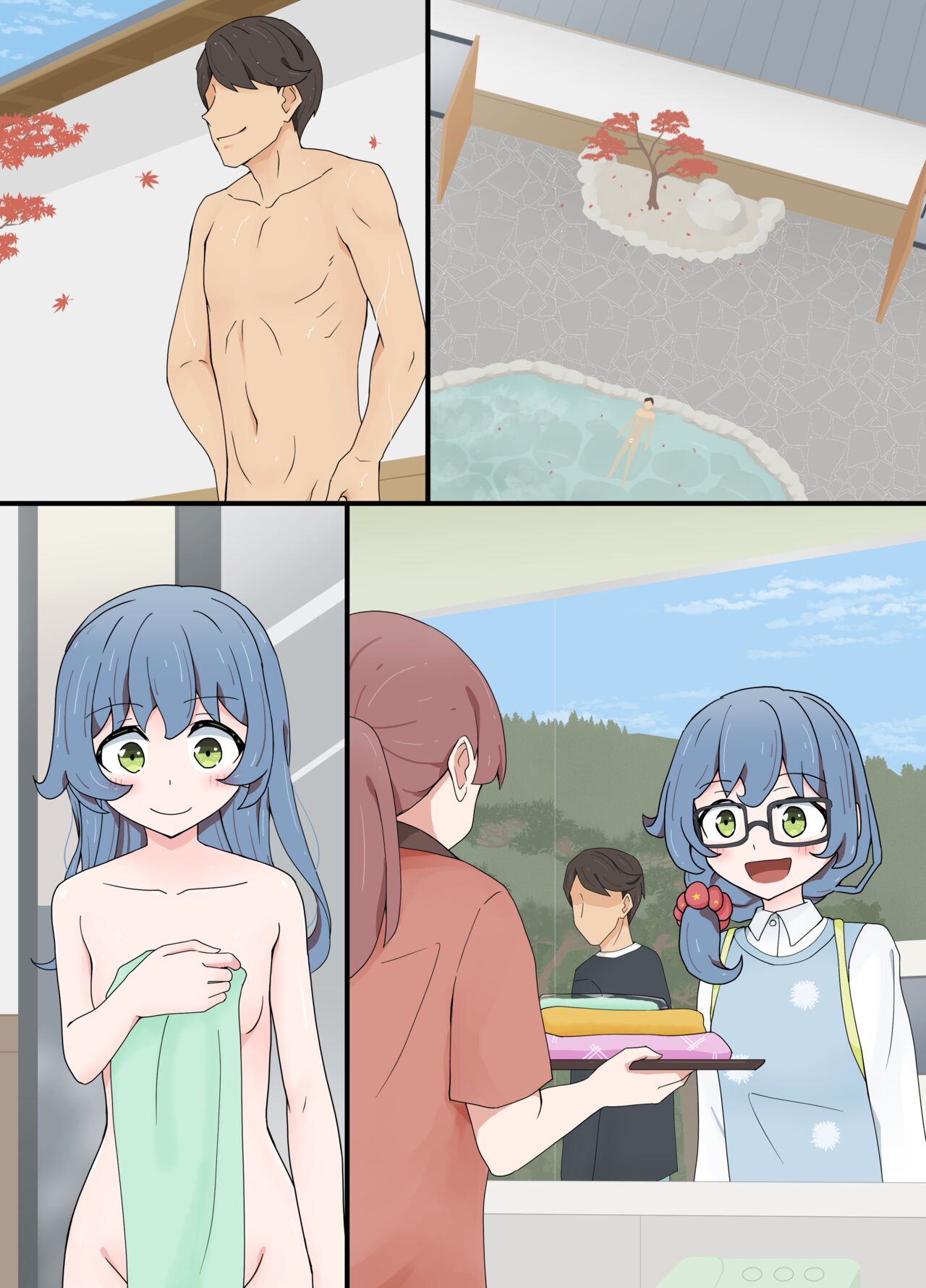 Mixed Bathing Onsen Lock + Textless + Bonus page 7 full