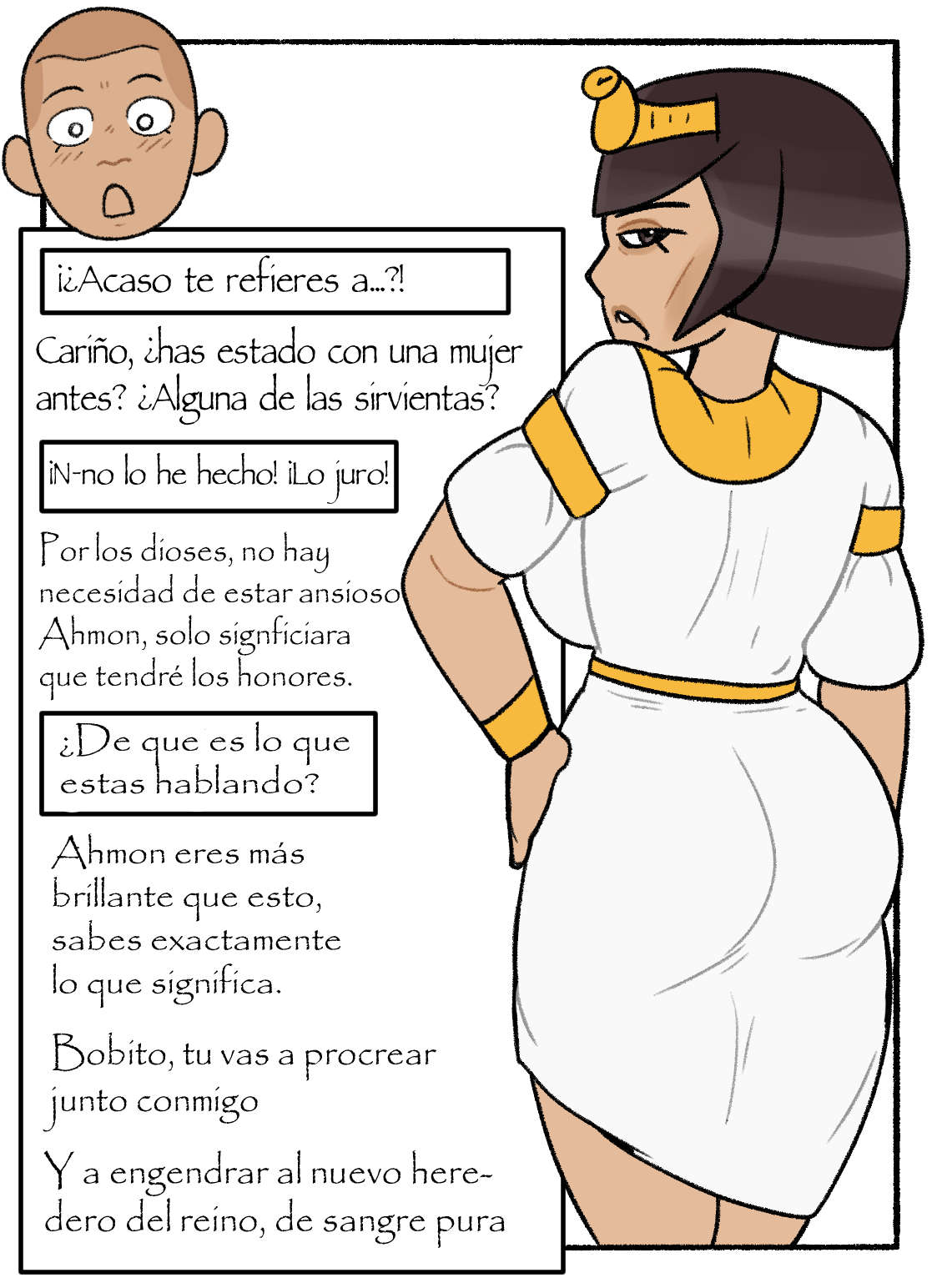 Keeping The Bloodline / Manteniendo La Linea De Sangre Pura page 9 full