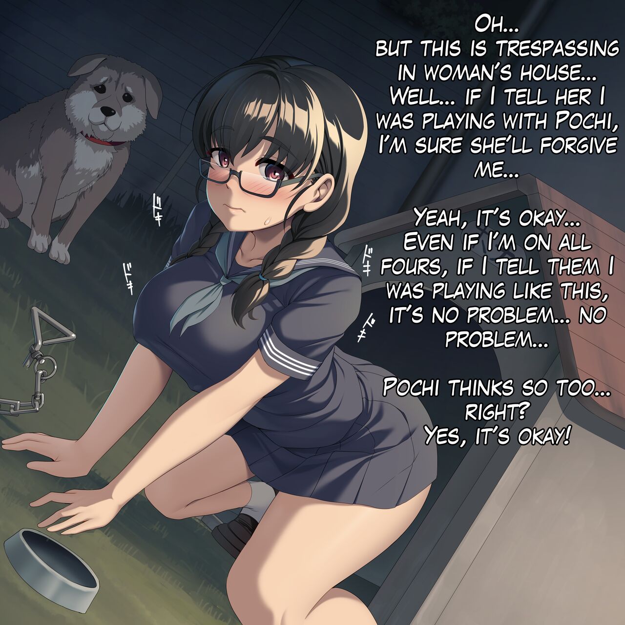 Girl who wants to be a dog page 4 full
