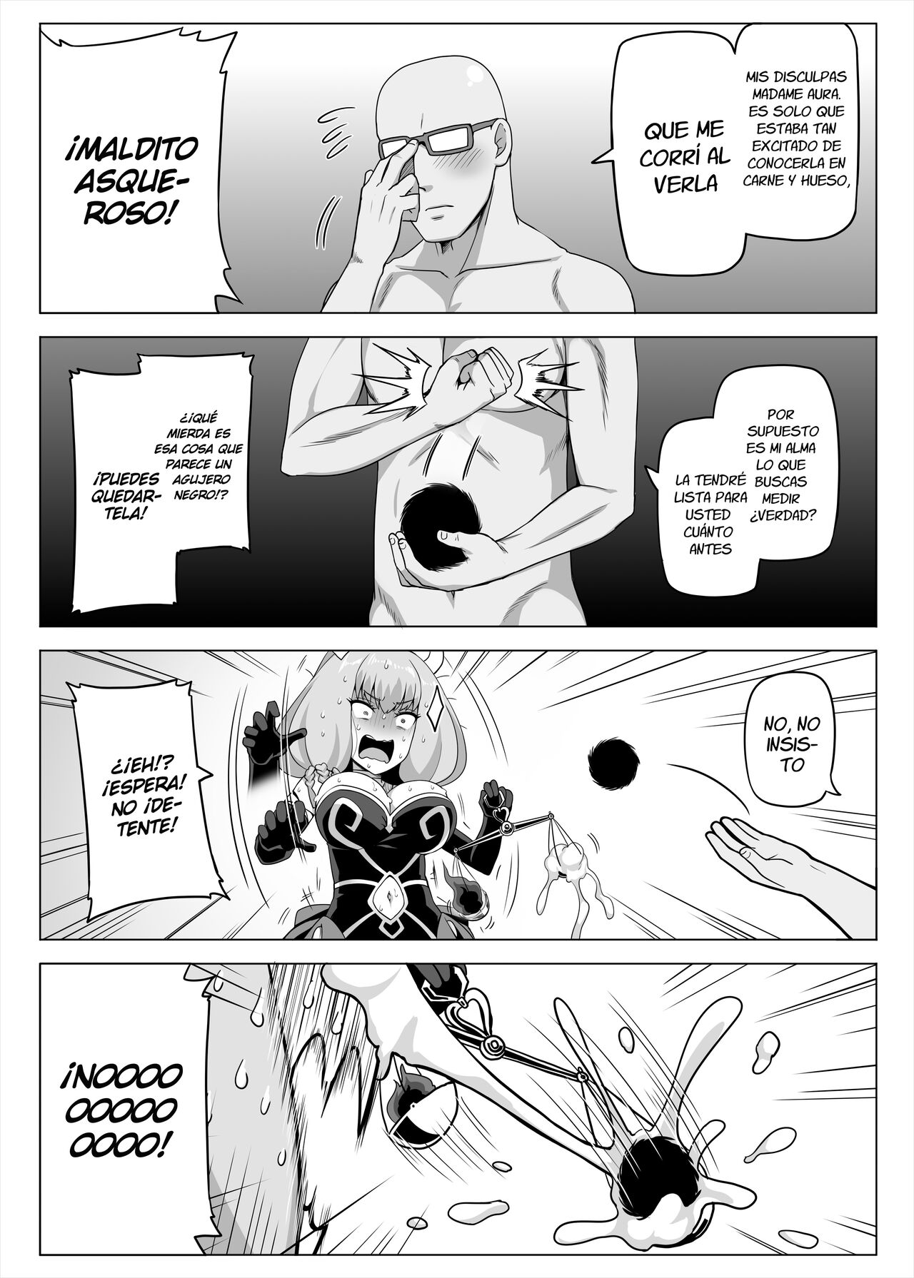 Aura to Ippatsu Yaru Tame Mechakucha Maryoku o Tamete Kimashita | Guardé toneladas de magia con un solo objetivo: preñar a Aura page 3 full