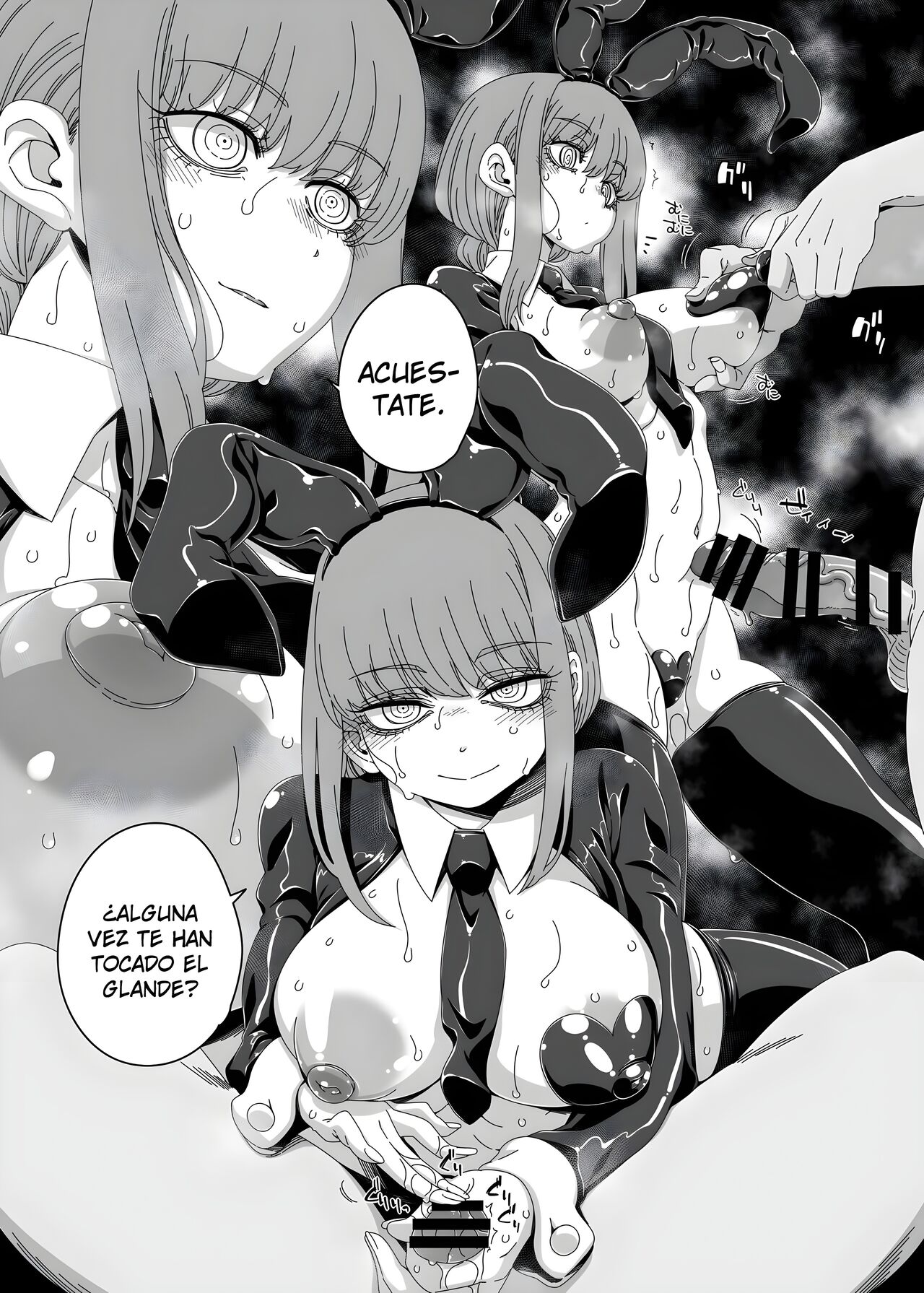 Gyaku Bunny Kite Shihai shite Hoshii | Quiero que se vista con un traje de conejita inversa y me domine page 8 full