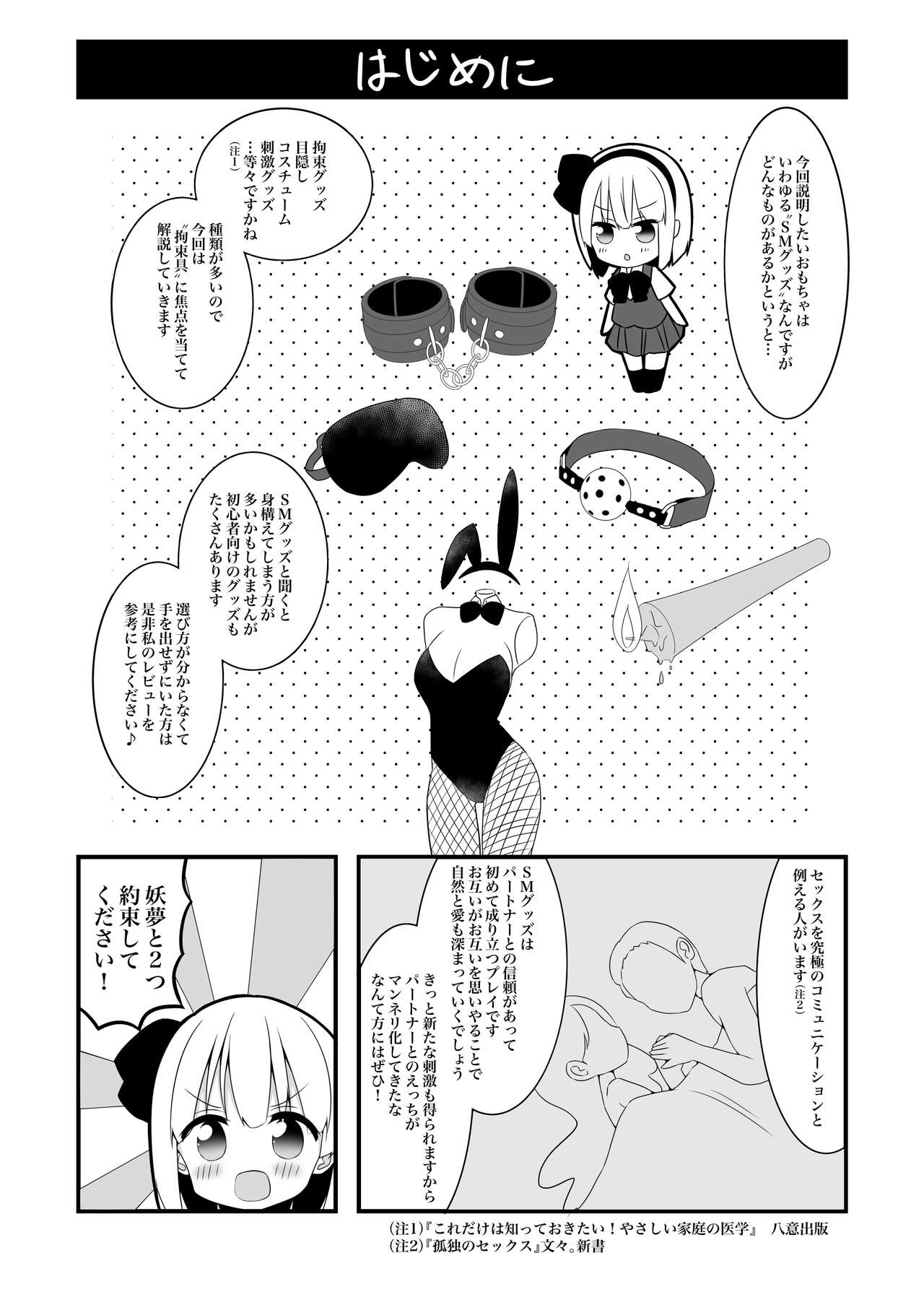 Youmu-chan ga Adult Goods no Review o Suru Hanashi <Kousoku Hen> page 5 full