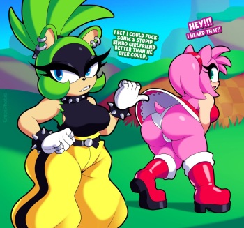 Surge teaches Amy a little lesson! cover