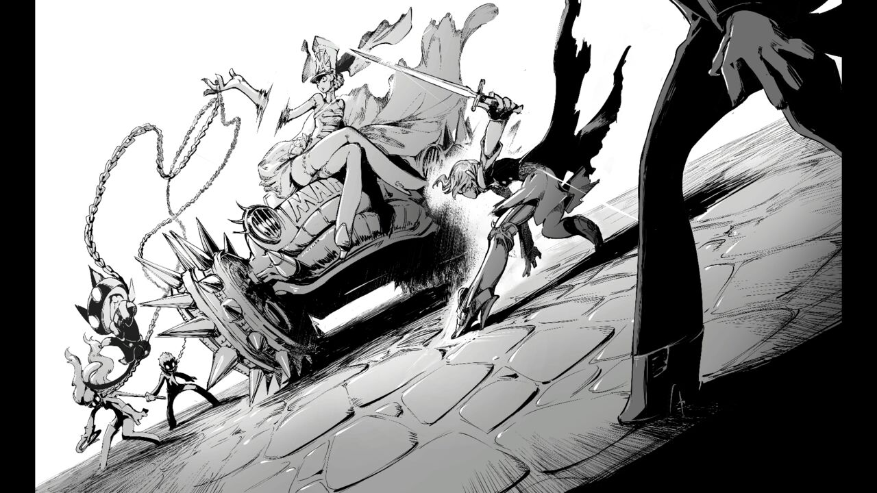 Persona 5 Tactica Digital Artwork page 5 full